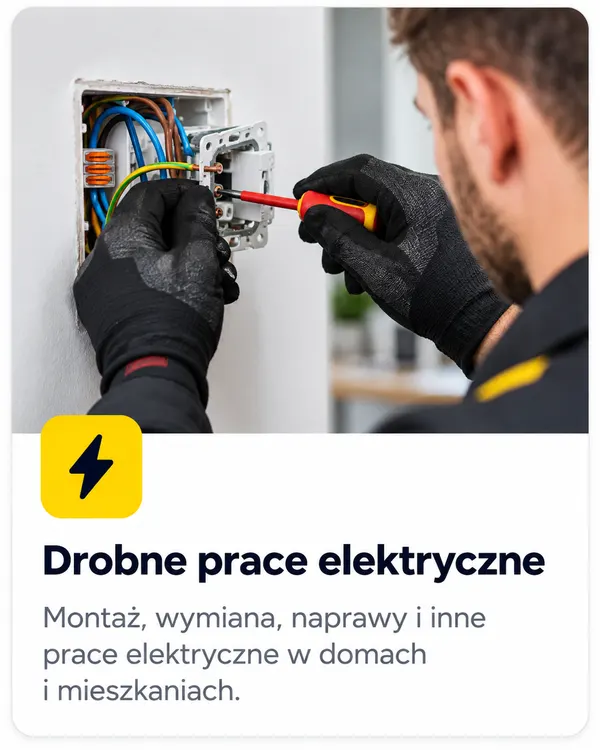 Pogotowie Elektryczne Warszawa DROBNE PRACE ELEKTRYCZNE