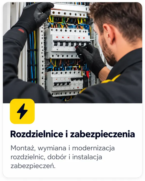 Pogotowie Elektryczne Warszawa ROZDZIELNICA ELEKTRYCZNA