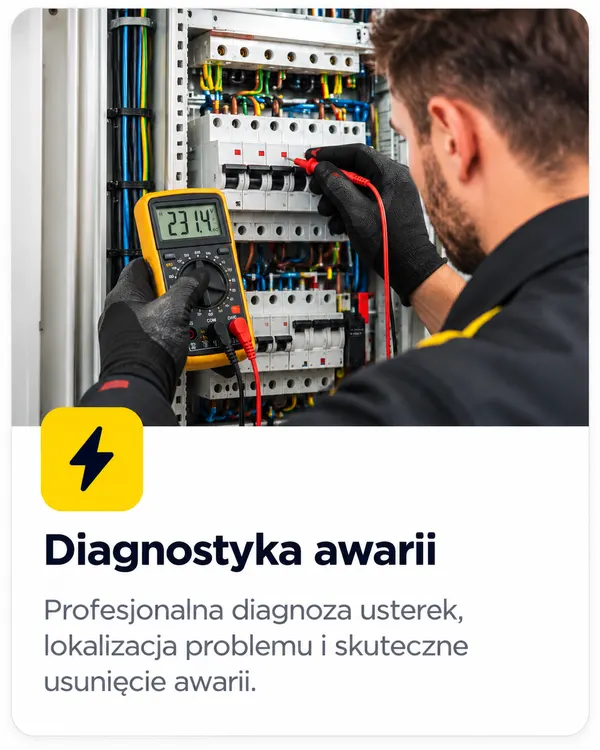 Pogotowie Elektryczne Warszawa DIAGNOSTYKA AWARII ELEKTRYCZNYCH